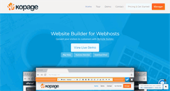 Desktop Screenshot of kopage.com